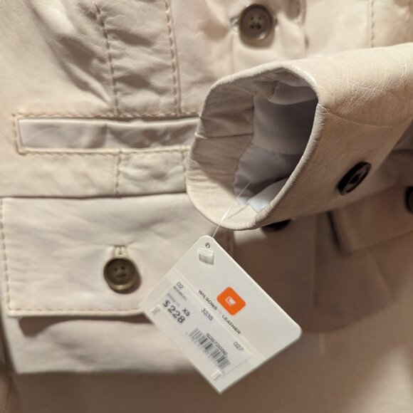 NWT Genuine Leather Wilson Leather Jacket XS - Picture 11 of 14